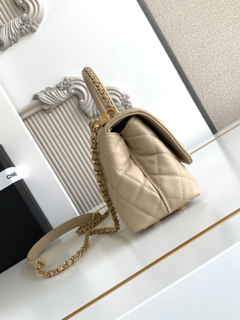 Ch**el top handle bags